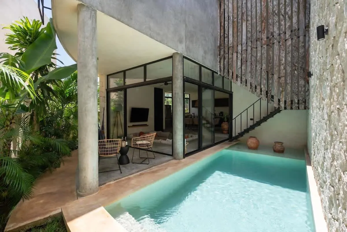 2 Bohemian Bliss Villas-2 Pv Pool-Concierge 1A-1B Tulum Villa