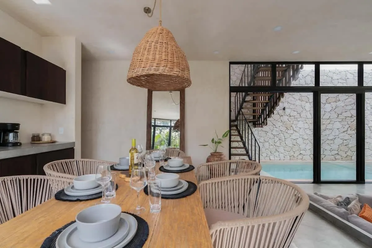Villa 2 Bohemian Bliss Villas-2 Pv Pool-Concierge 1A-1B Tulum