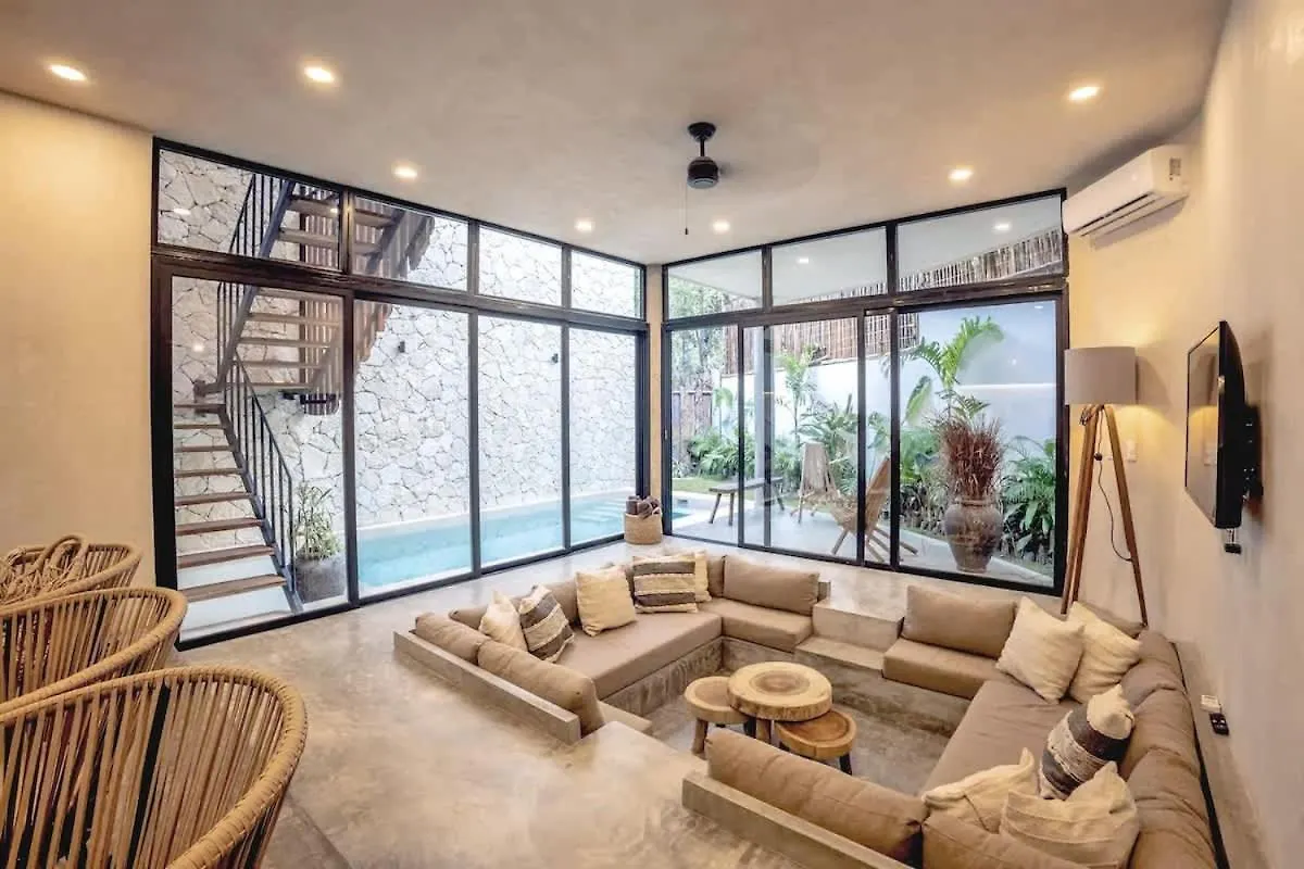 Villa 2 Bohemian Bliss Villas-2 Pv Pool-Concierge 1A-1B Tulum