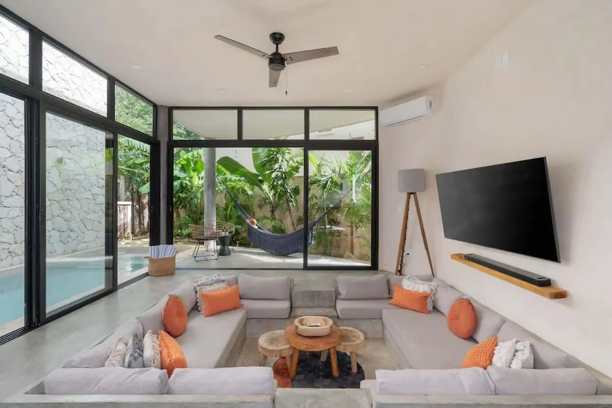 2 Bohemian Bliss Villas-2 Pv Pool-Concierge 1A-1B Tulum Villa