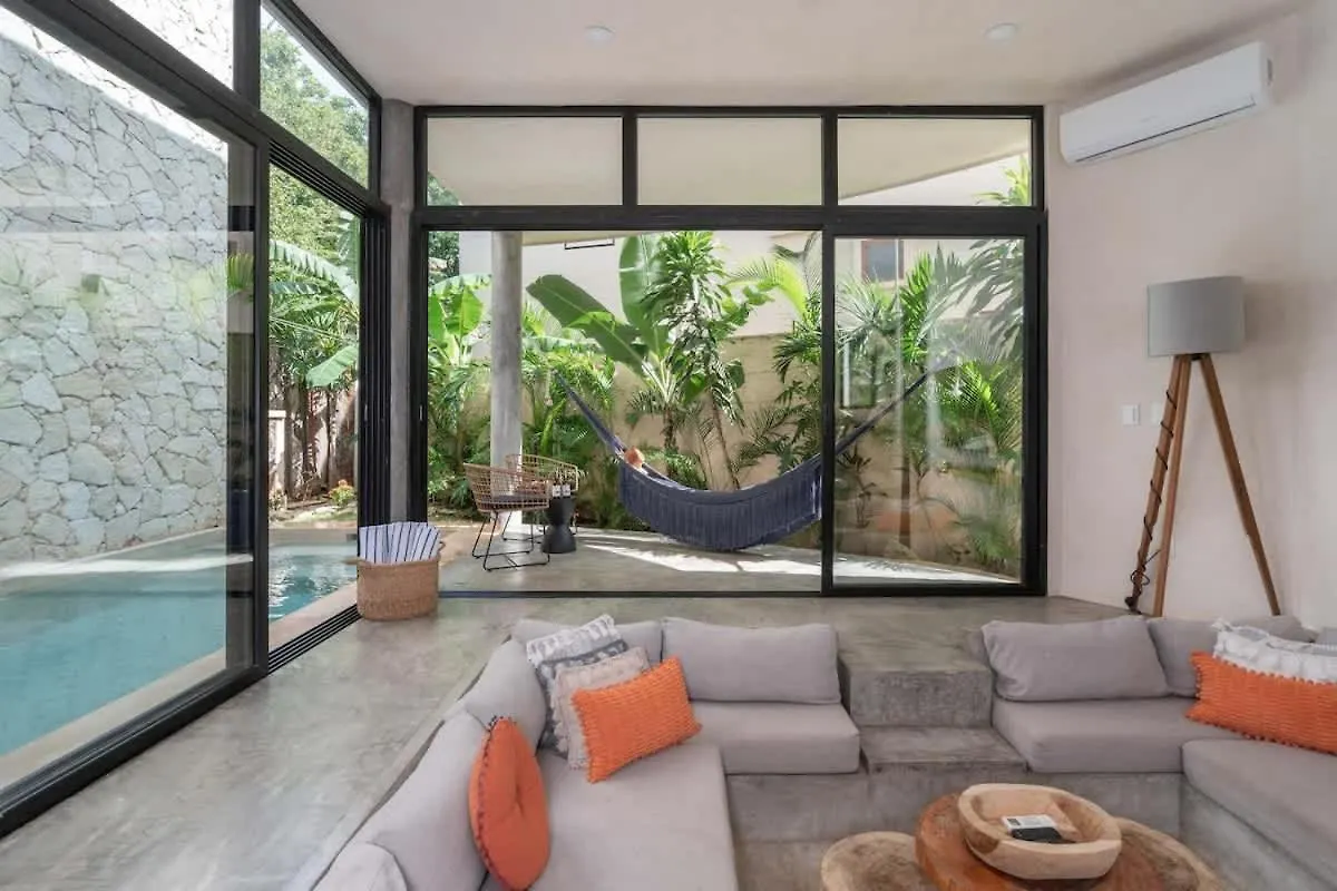 Villa 2 Bohemian Bliss Villas-2 Pv Pool-Concierge 1A-1B Tulum Mexico