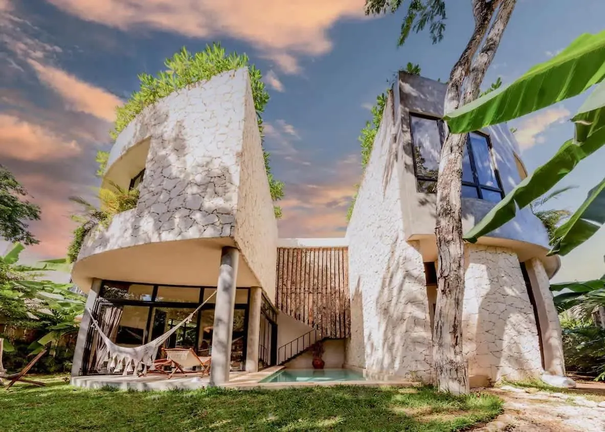 Villa 2 Bohemian Bliss Villas-2 Pv Pool-Concierge 1A-1B Tulum