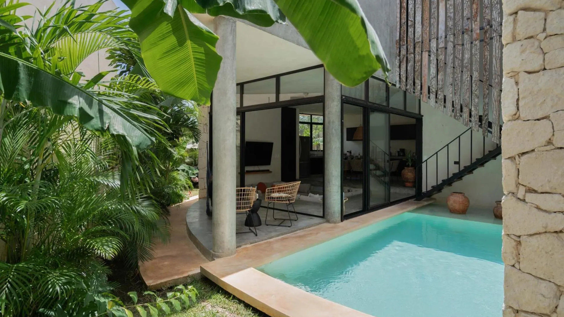 2 Bohemian Bliss Villas-2 Pv Pool-Concierge 1A-1B Tulum